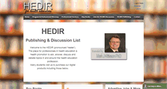Desktop Screenshot of hedir.org